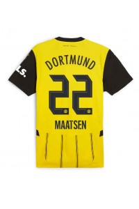 Fotbalové Dres Borussia Dortmund Ian Maatsen #22 Domácí Oblečení 2024-25 Krátký Rukáv